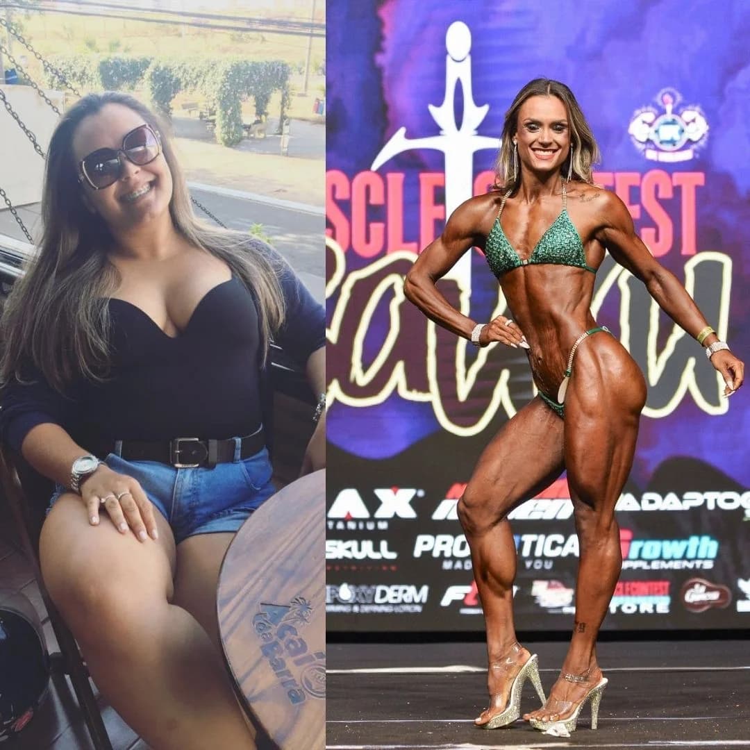 Atletas de Alta Performance - Bianca - Antes e Depois